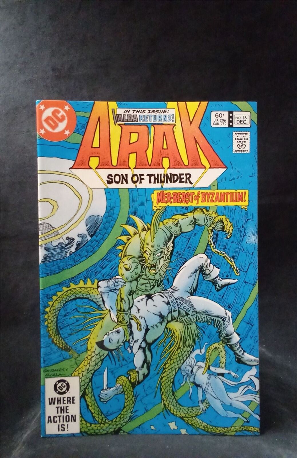 Arak, Son of Thunder #16 1982 DC Comics Comic Book 