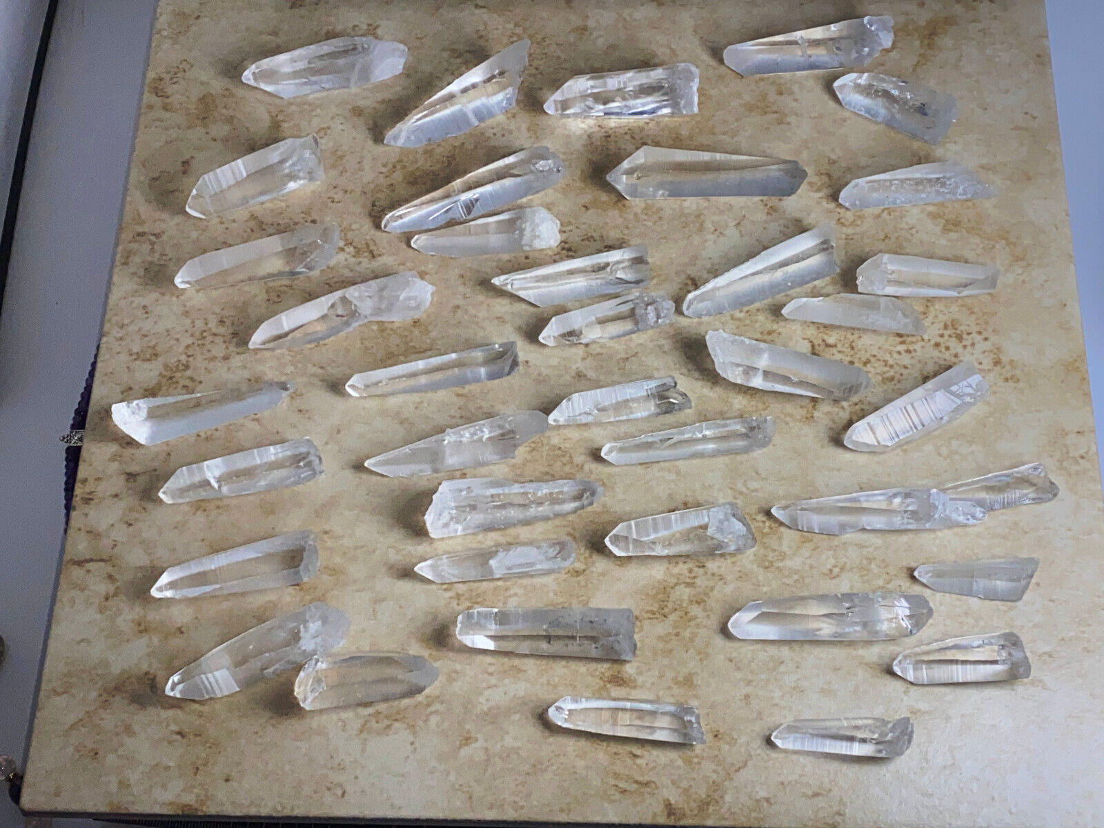 Large Brazilian Lemurian Seed Quartz Crystals Bulk Lots | 250/100g