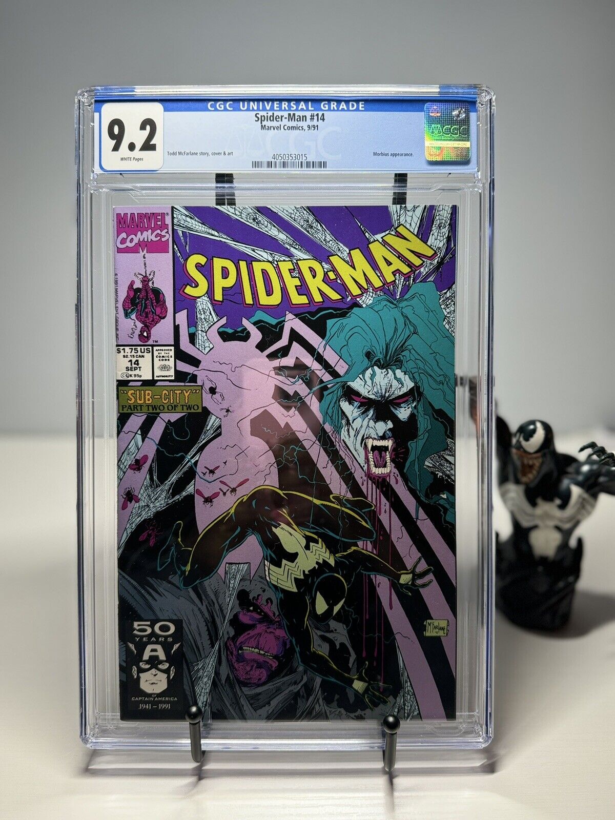 Marvel Spider-Man #14 | Morbius Appearance | CGC 9.2