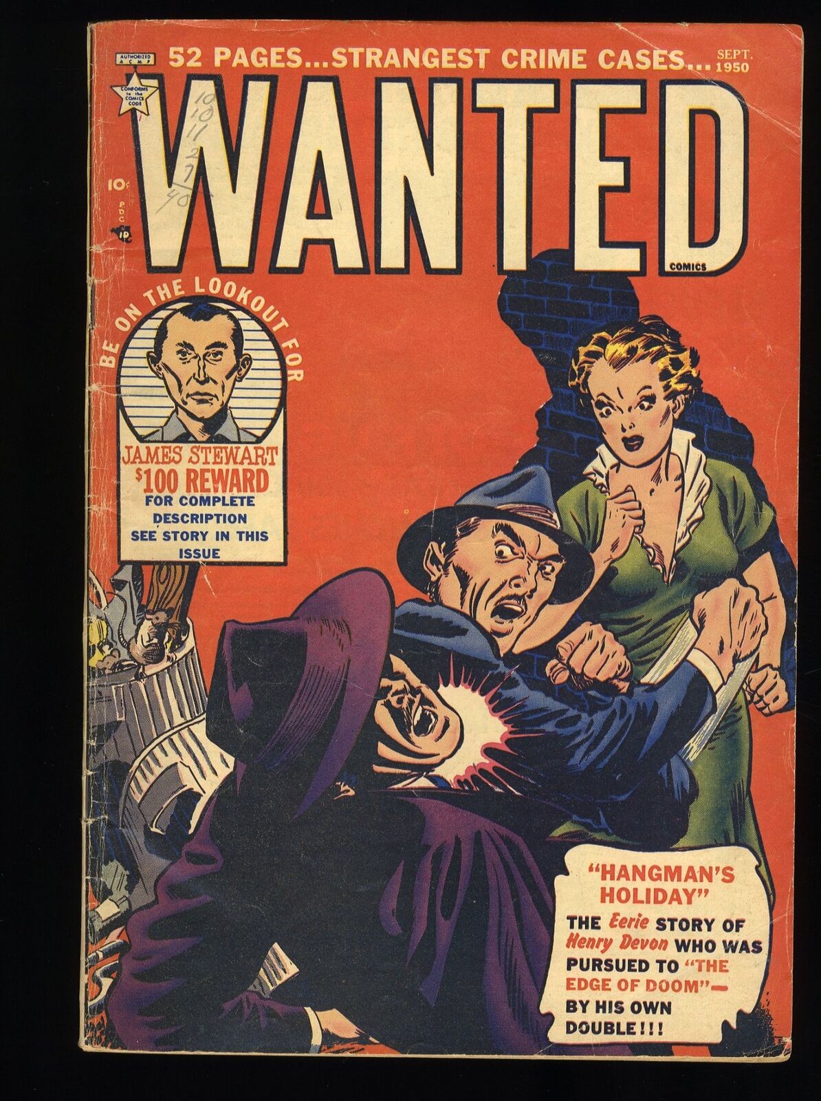 Wanted Comics #29 VG+ 4.5 Toy Town/Orbit