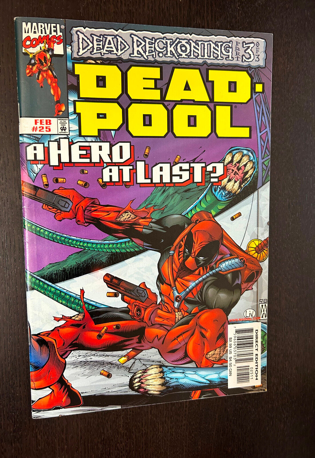 DEADPOOL #25 (Marvel Comics 1999) -- VF