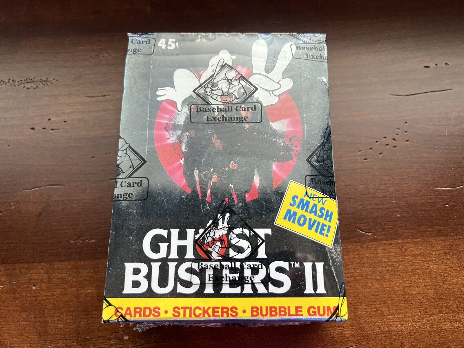 1989 TOPPS GHOSTBUSTERS 2 UNOPENED WAX BOX BBCE AUTHENTIC 