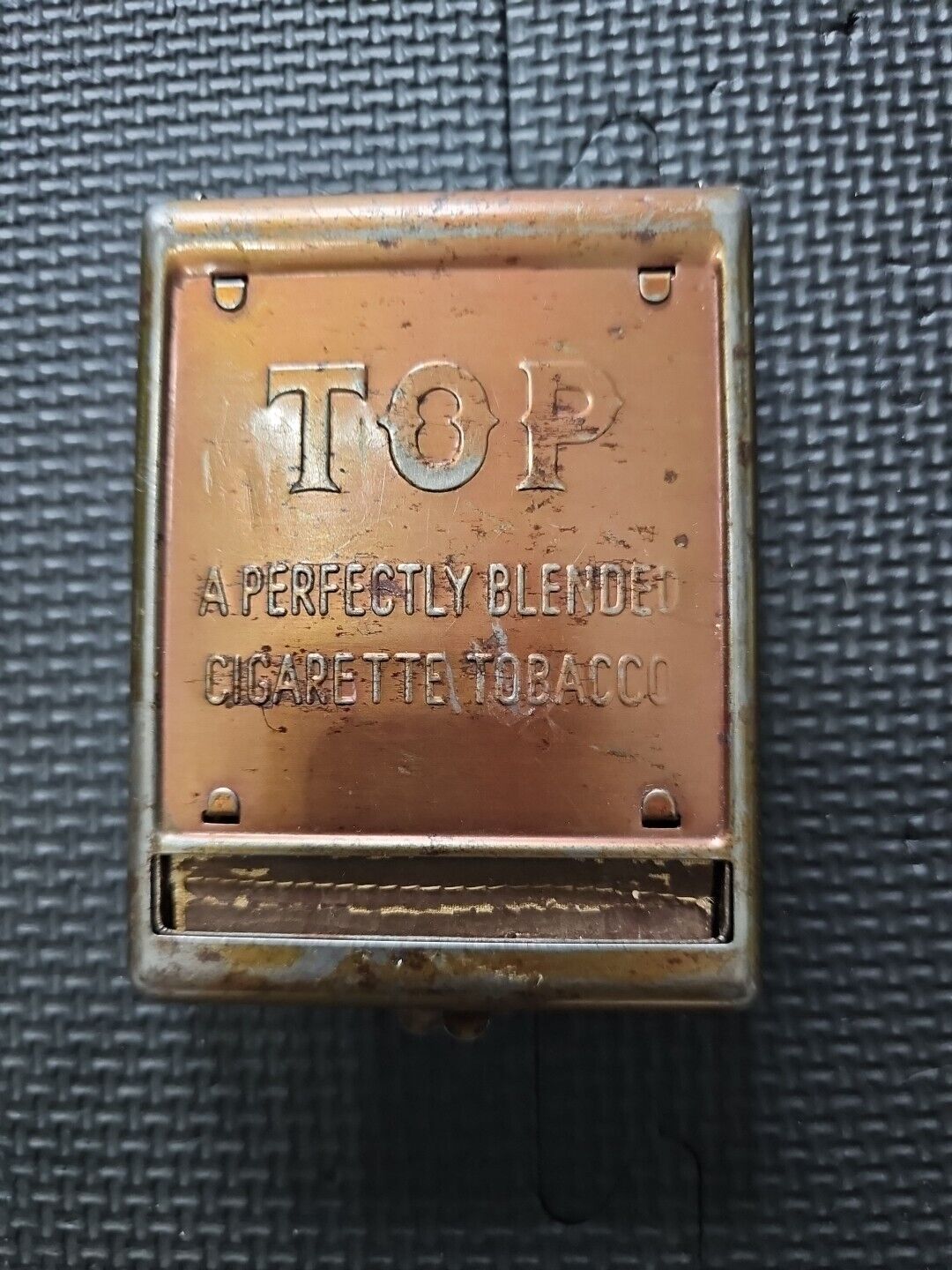 Antique TOP Cigarette Case Metal