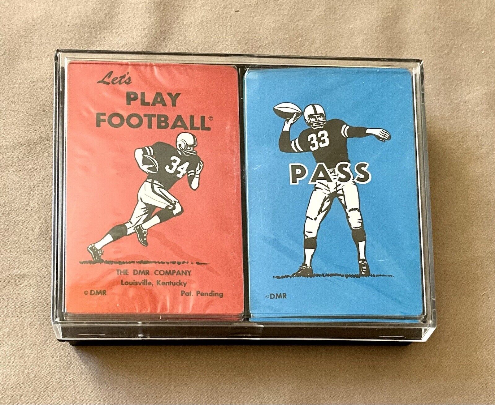 Vintage 1976 ~ “Let\'s Play Football” Card Game ~ Factory Sealed