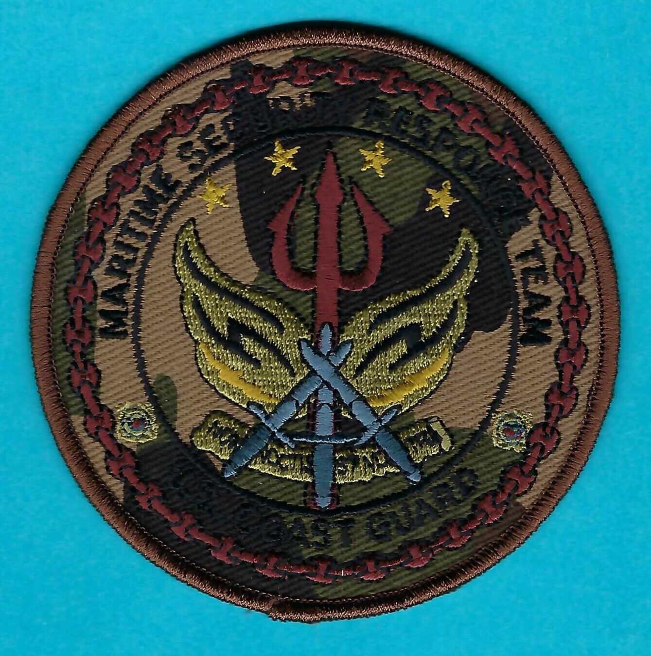 UNITED STATES COAST GUARD MARITIME SECURITY RESPONSE TEAM SHOULDER PATCH