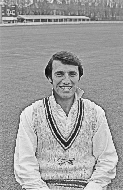 Roger Tolchard of Leicestershire County Cricket Club 1974 OLD PHOTO