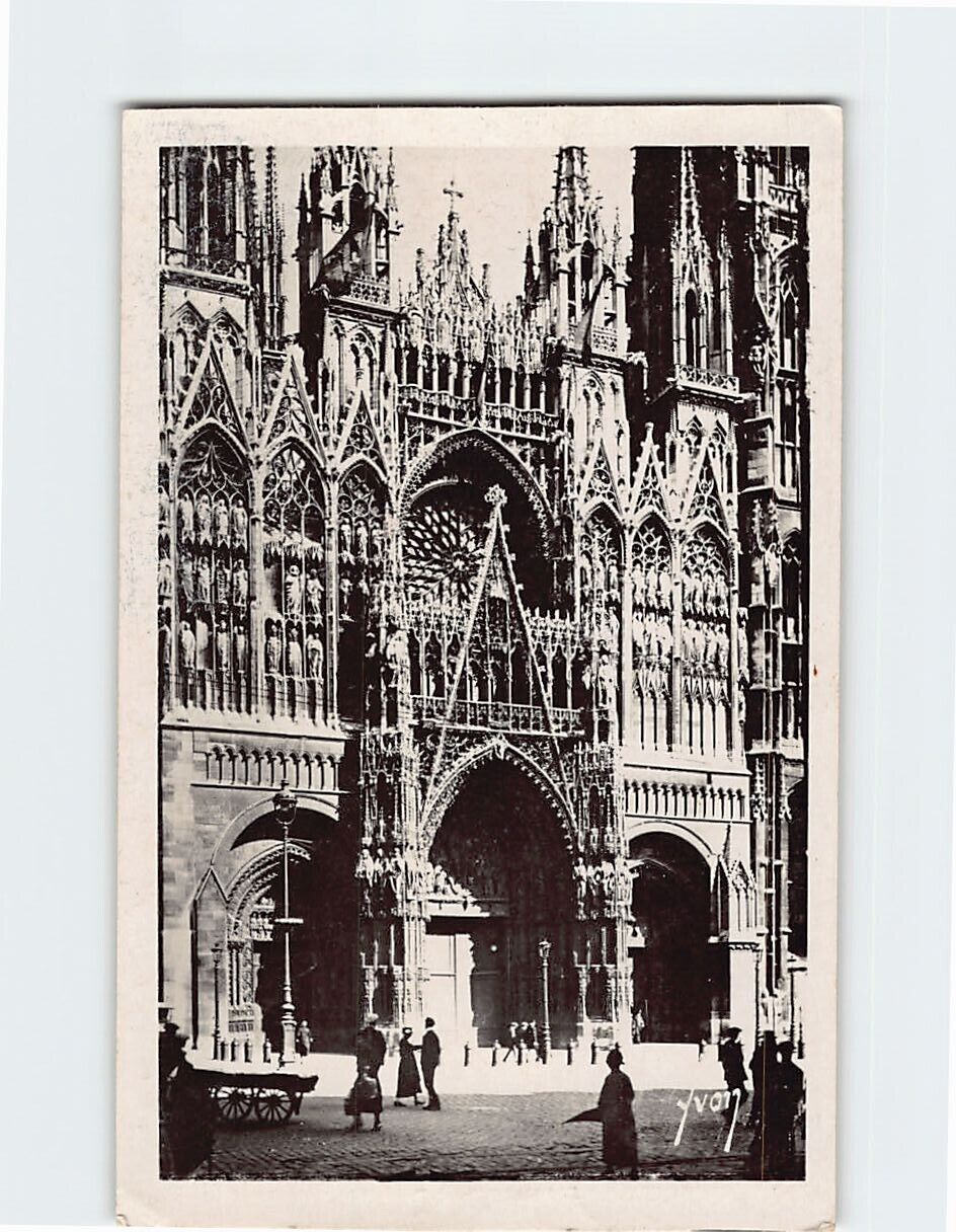 Postcard Cathédrale Notre-Dame de Rouen France