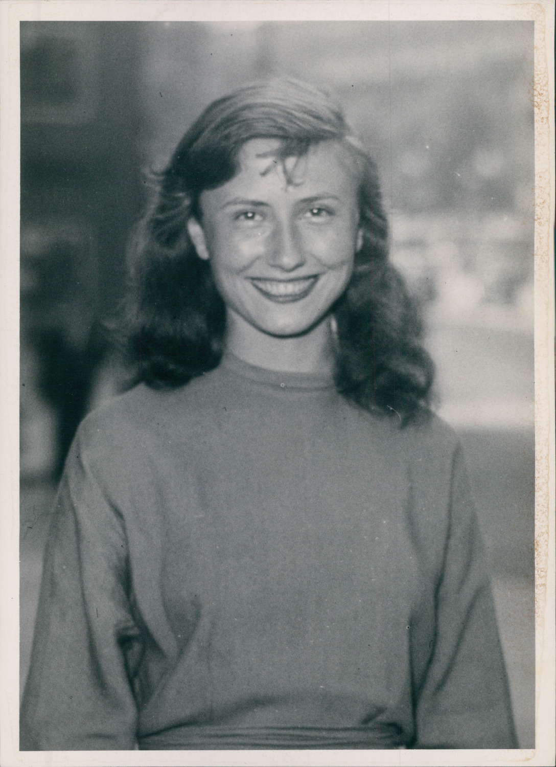 1951 Actress Loleh Bellon, Vintage Silver Print Vintage Silver PrintLoleh B