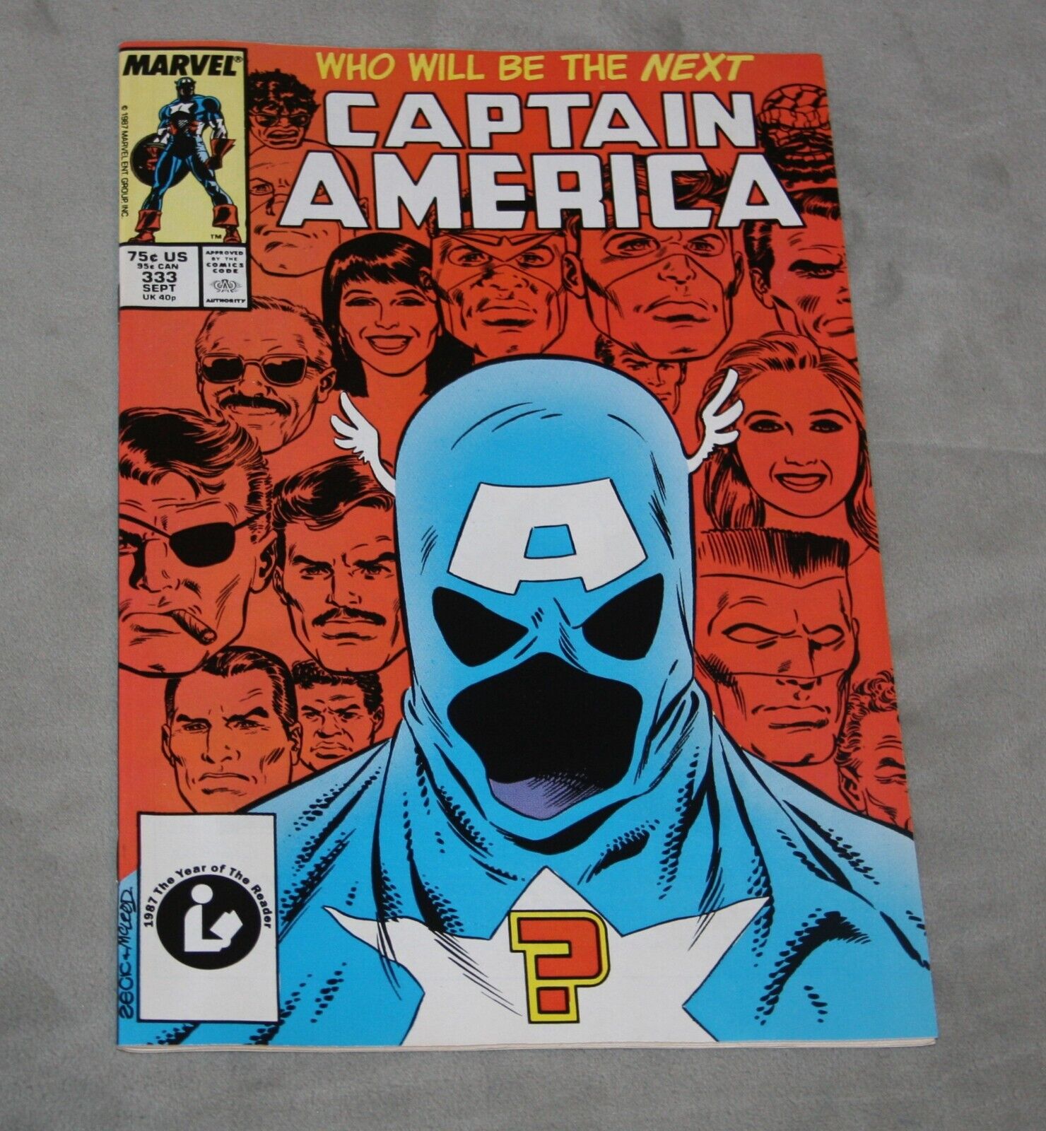 Marvel Captain America #333 1st app. John Walker - 🔥High Grade💲