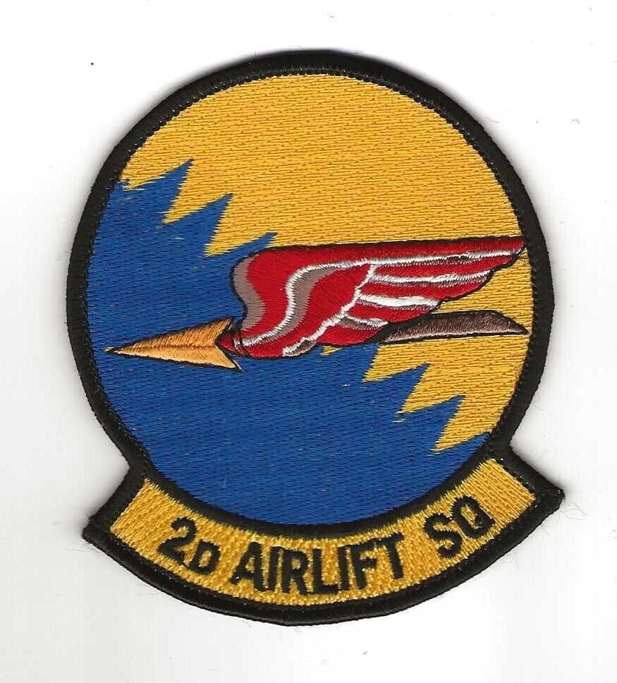 USAF 2nd AIRLIFT SQN patch
