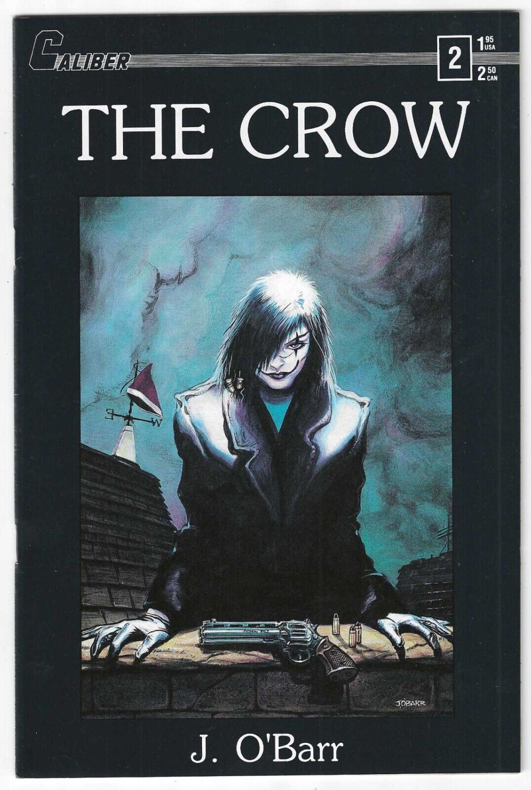 THE CROW #2 3RD PRINTING (1989)  J. O\'BARR CALIBER COMICS