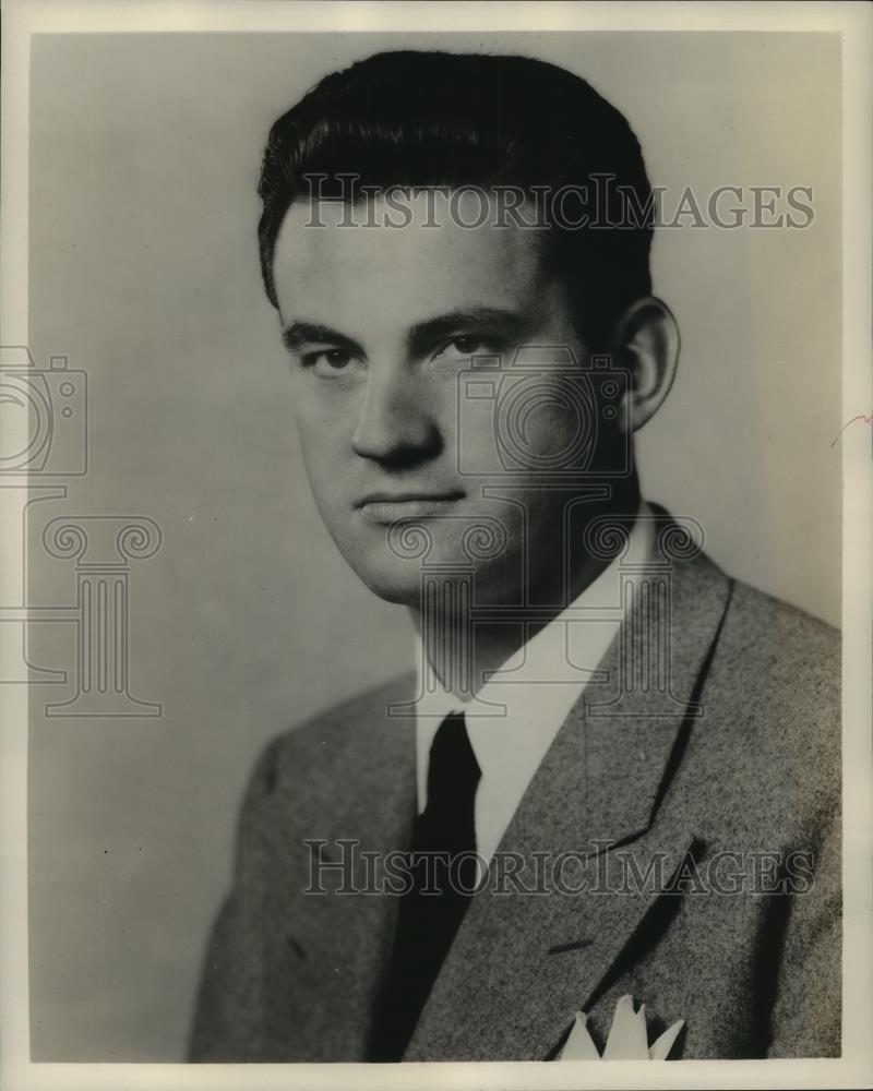 1951 Press Photo J.B. Allinson to Serve at Merritt-Champion\'s Construction