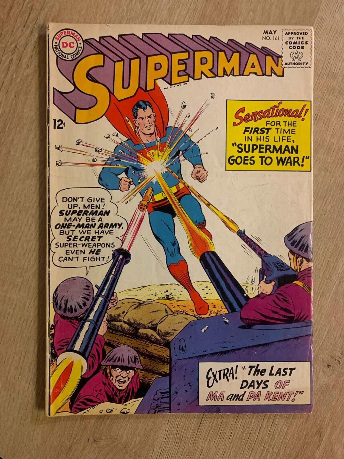 Superman #161 - May 1963 - Vol.1 - DC - Silver Age - Minor Key - 5.0 VG/FN
