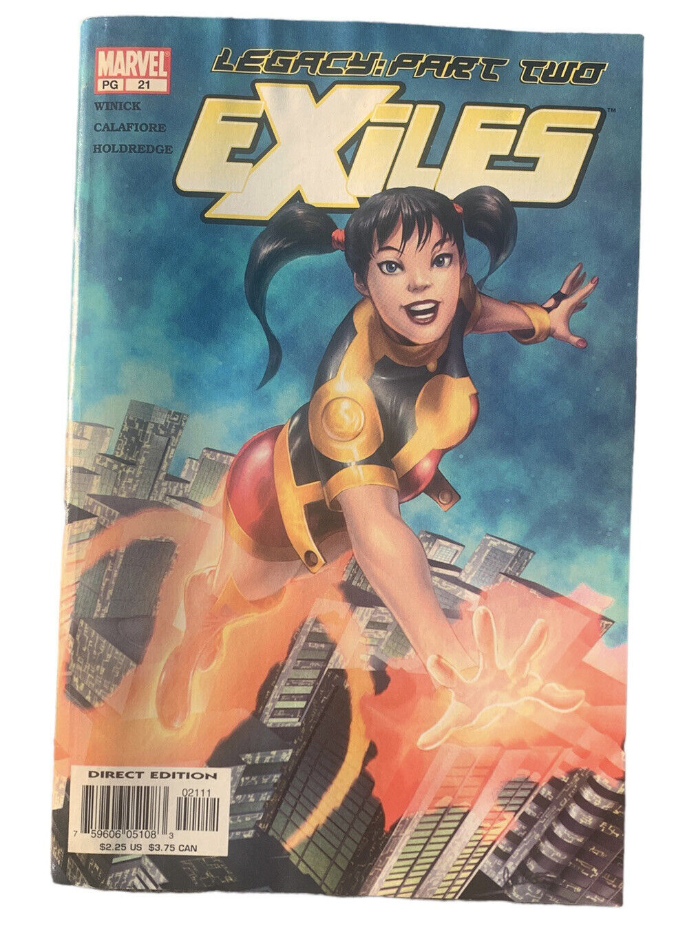 Exiles Legacy Part 2 #2 of 4 2003 Marvel Comics