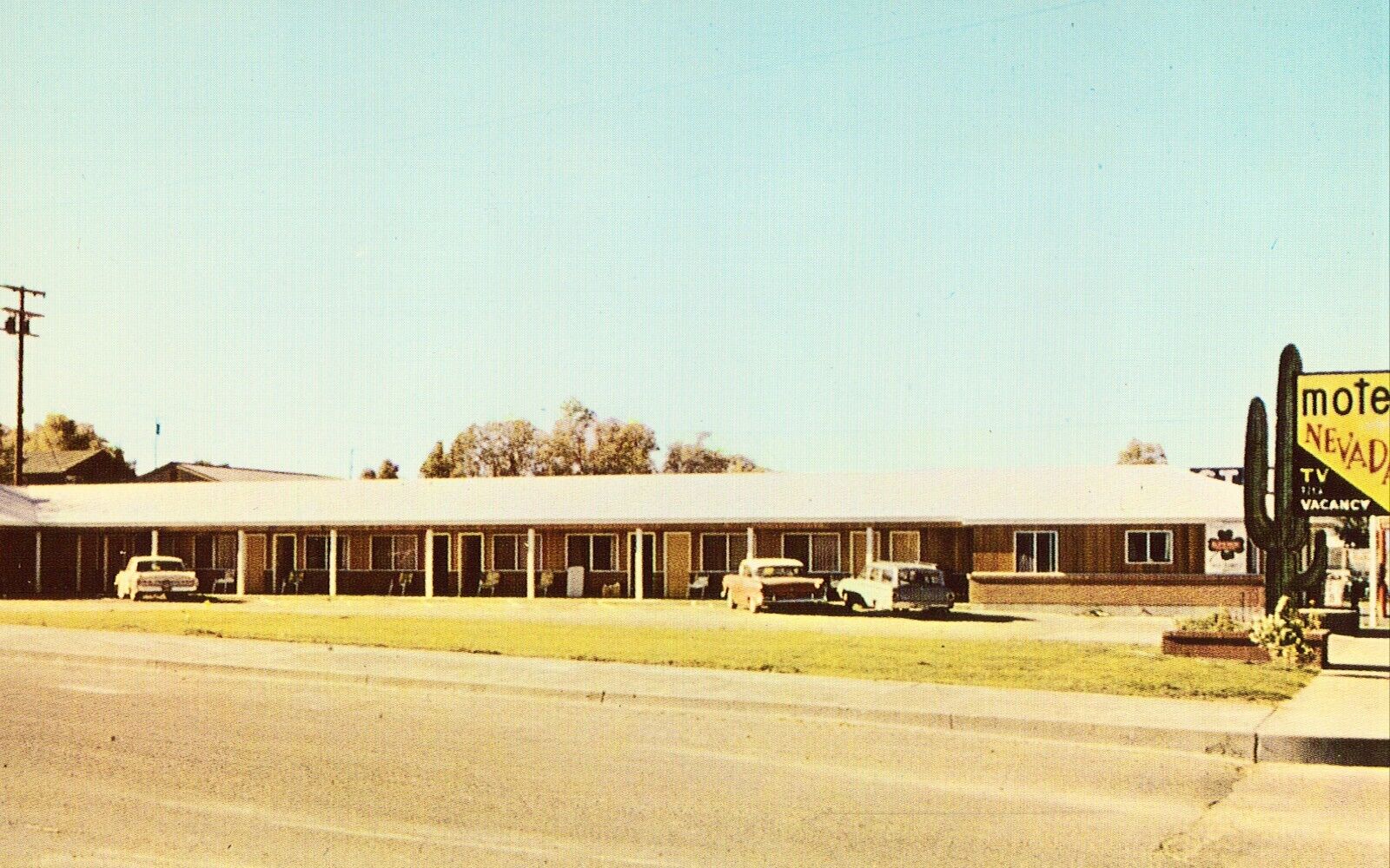 Motel Nevada - Winnemucca, Nevada Vintage Postcard