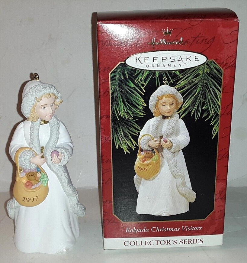1997 Hallmark Keepsake - Kolyada Christmas Visitors - Russian Maiden Ornament