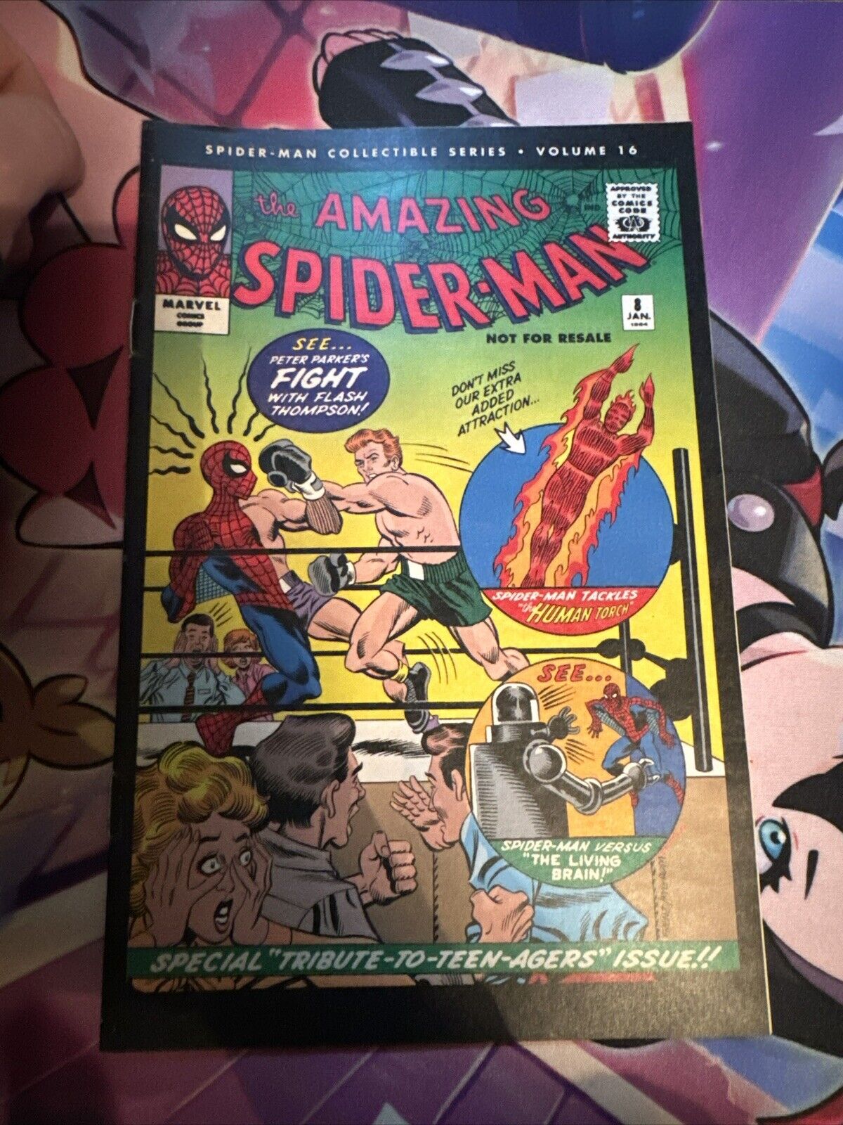 Amazing Spider Man Comic Book Vol 16 Promo Jan 8 1964