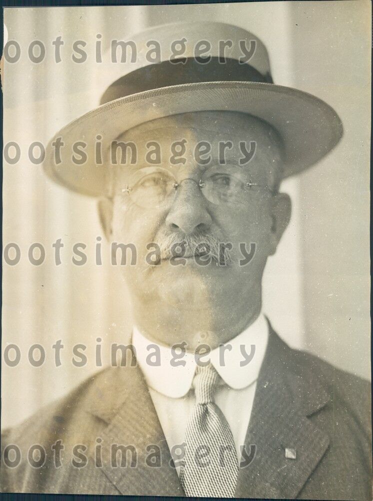 1925 US Chief Chemist Dr Charles Parsons Press Photo
