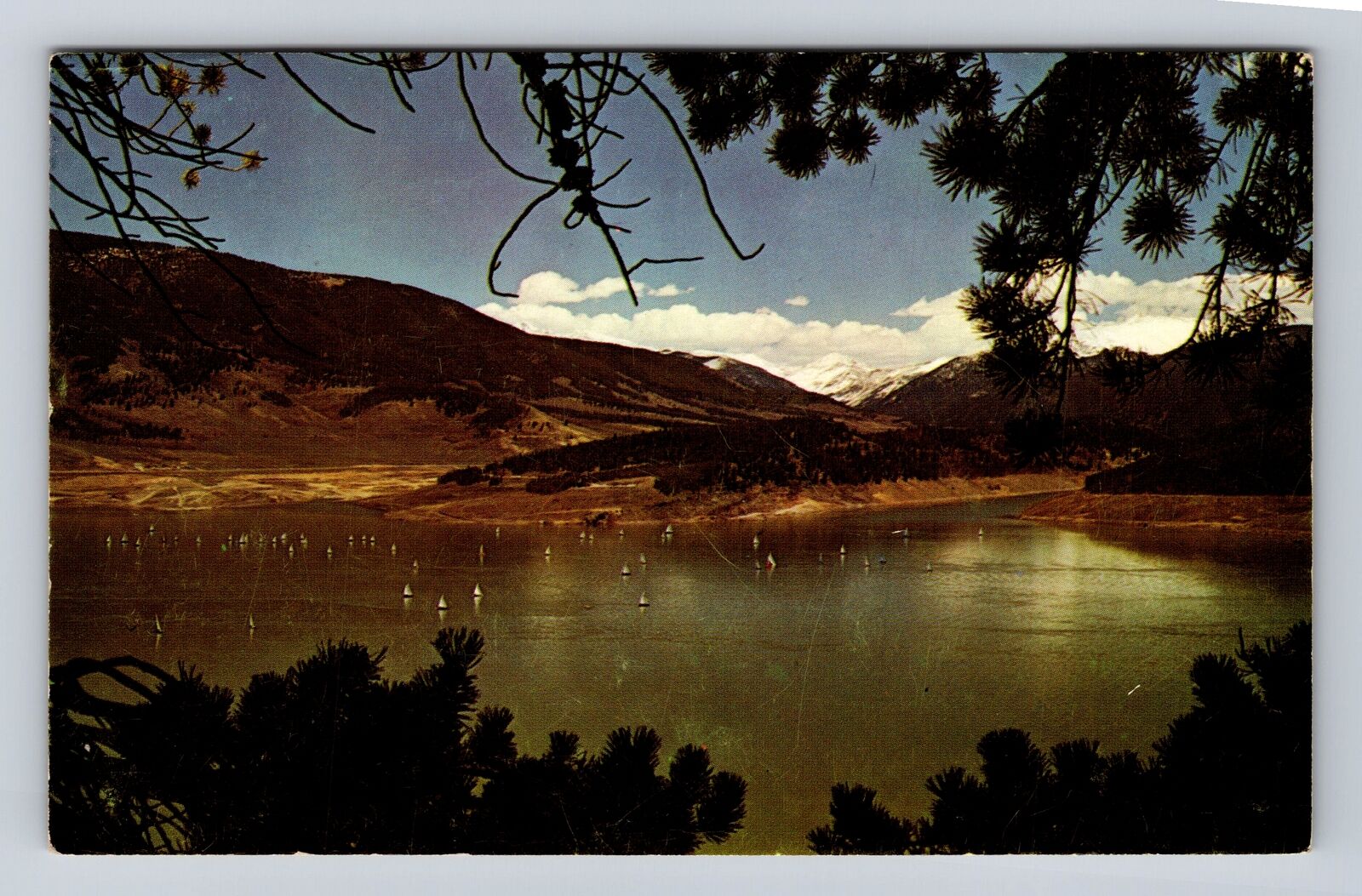 CO- Colorado, Dillon Lake, Antique, Vintage Souvenir Postcard