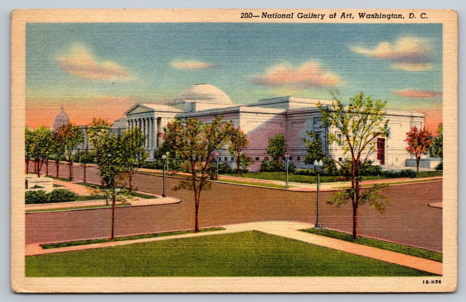 Postcard - The National Gallery of Art - Washington, District of Columbia