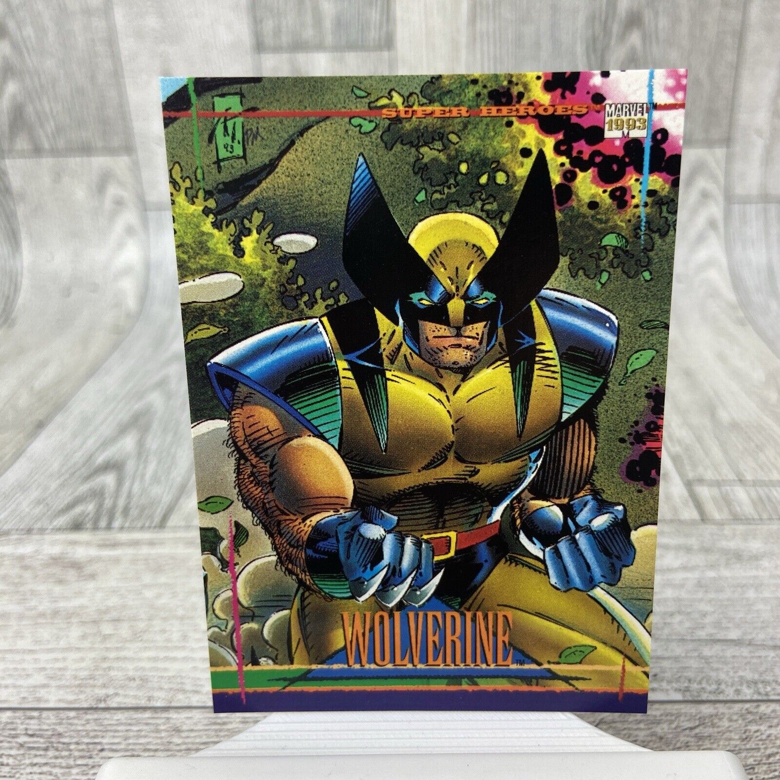 1993 Skybox Marvel Wolverine 116 Avengers Super Heroes Trading Card