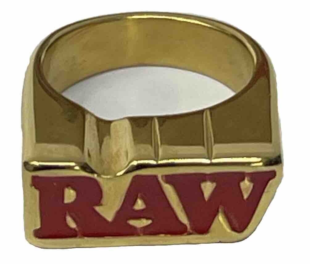 NEW Authentic RAW Gold Smoker Ring - Size 10 **Free Shipping**