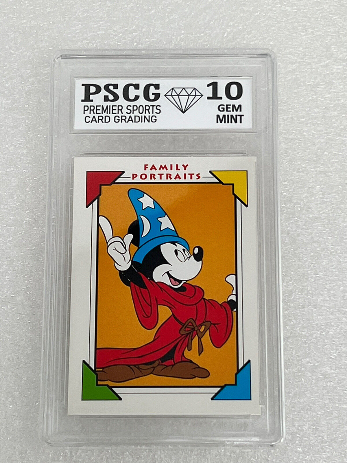 1991 Impel Disney Collector Cards #111 Sorcerer's Apprentice PSCG 10 GEM MINT