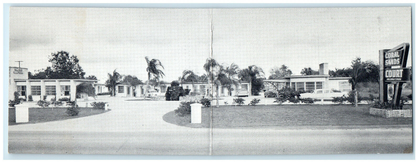 c1960s Coral Sands, Post Box Office 504, Cocoa Florida FL Vintage Postcard