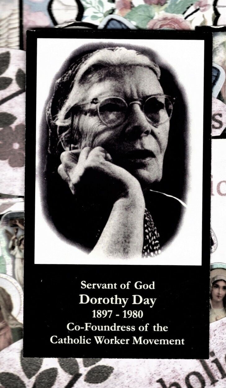 Servant of God Dorothy Day - with Quote - (2\