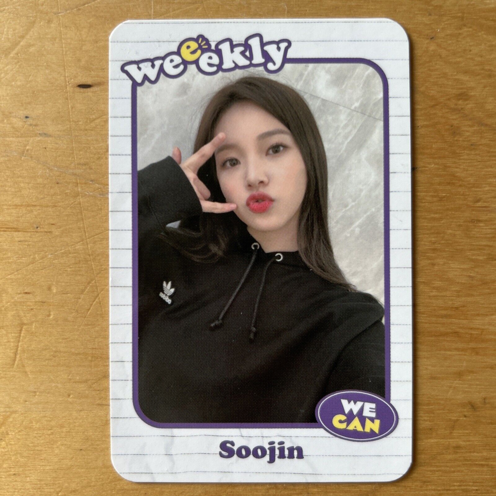 Weeekly Soojin We Can Korean Sites Round 2 Pre Order Photocard Official