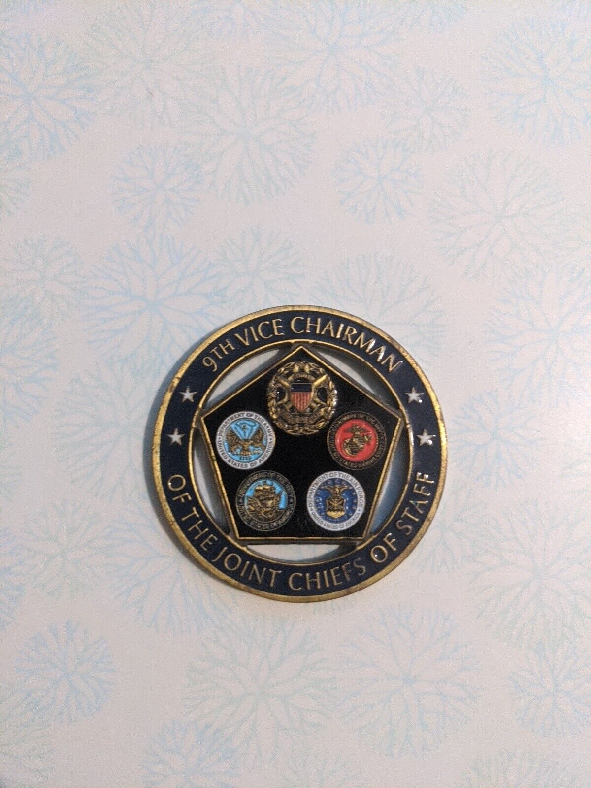 9th Vice Chairman Joint Chiefs of Staff Challenge Coin