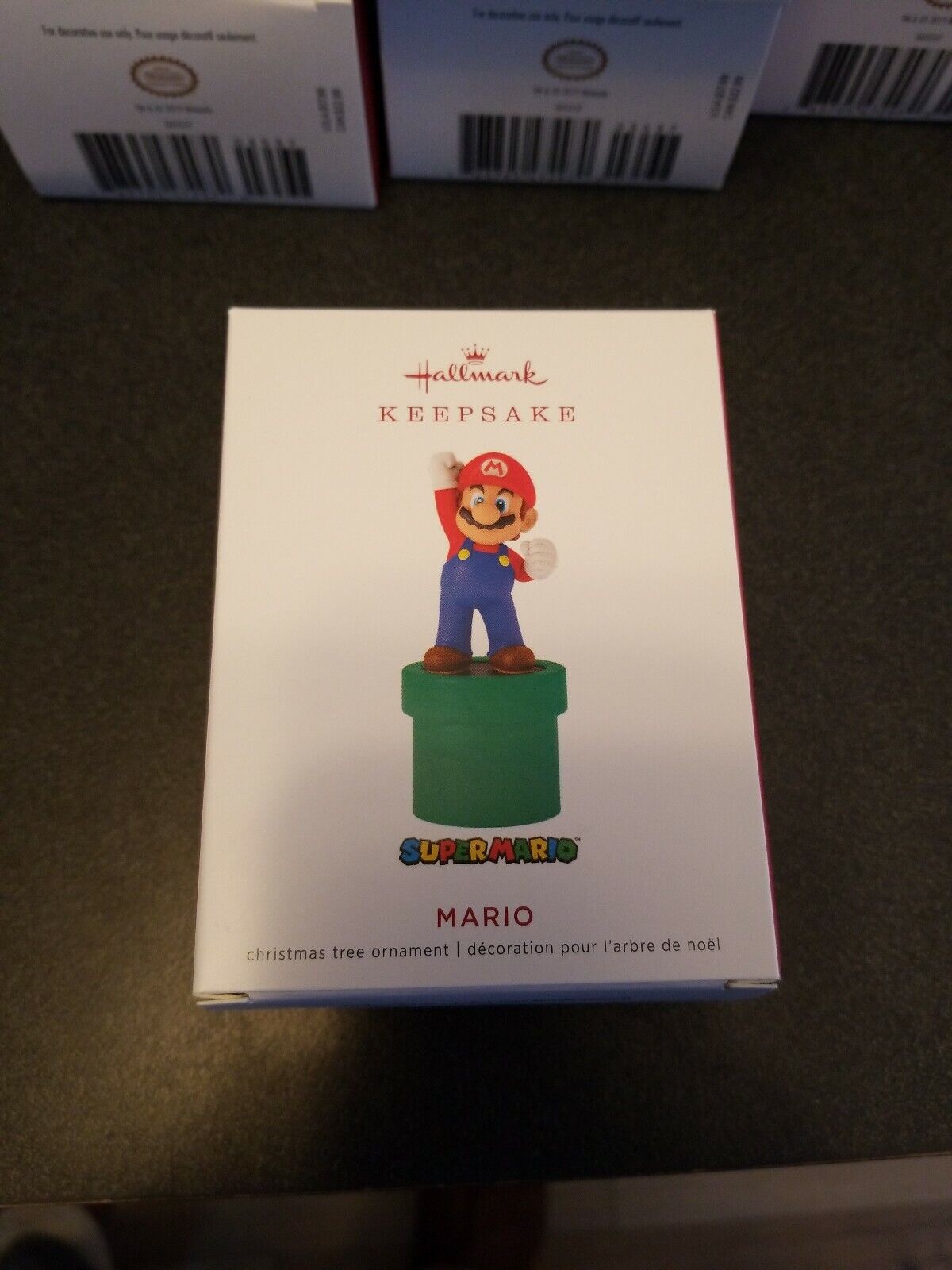 Hallmark 2019 MARIO Super Mario Bros. Nintendo Christmas Ornament