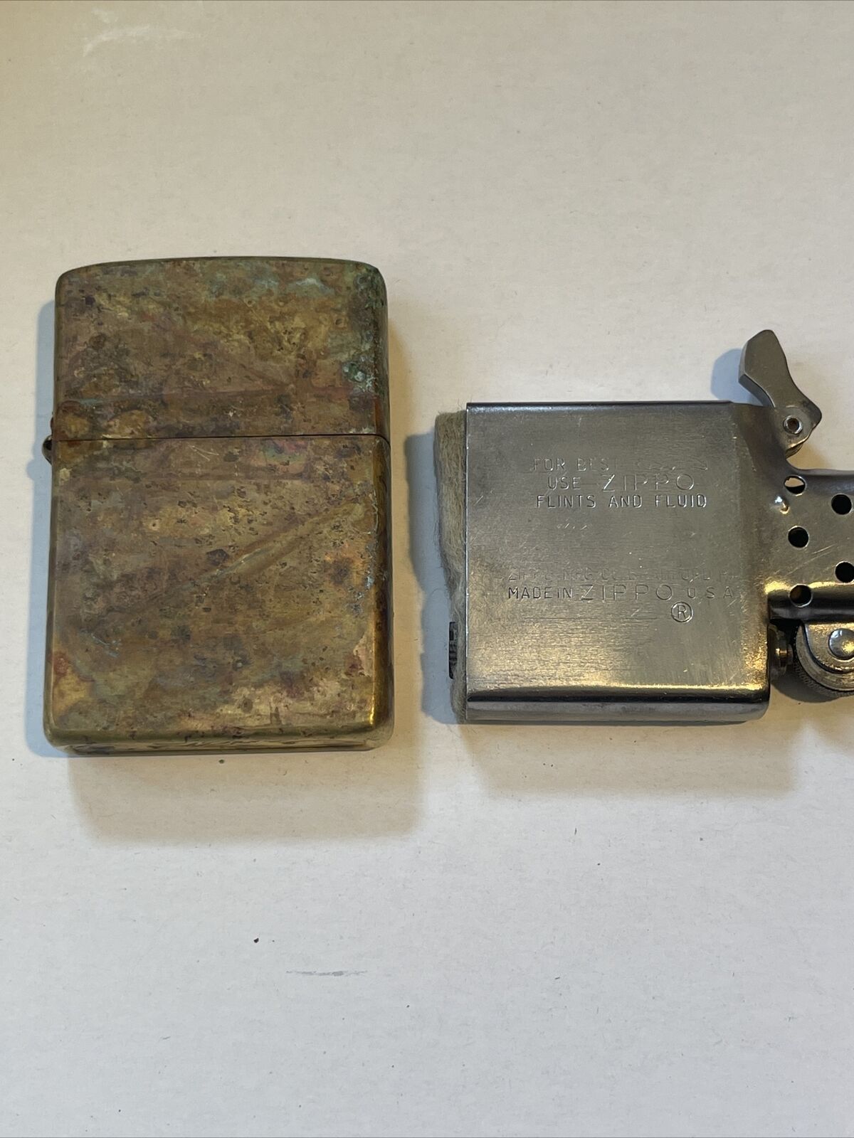 ZIPPO Lighter Vintage 1970s - parts or repair