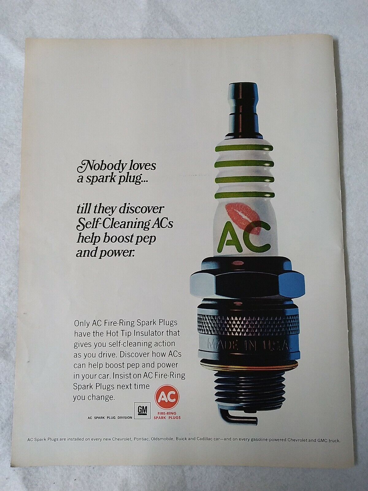 GM AC Spark Plugs Advertising 14\