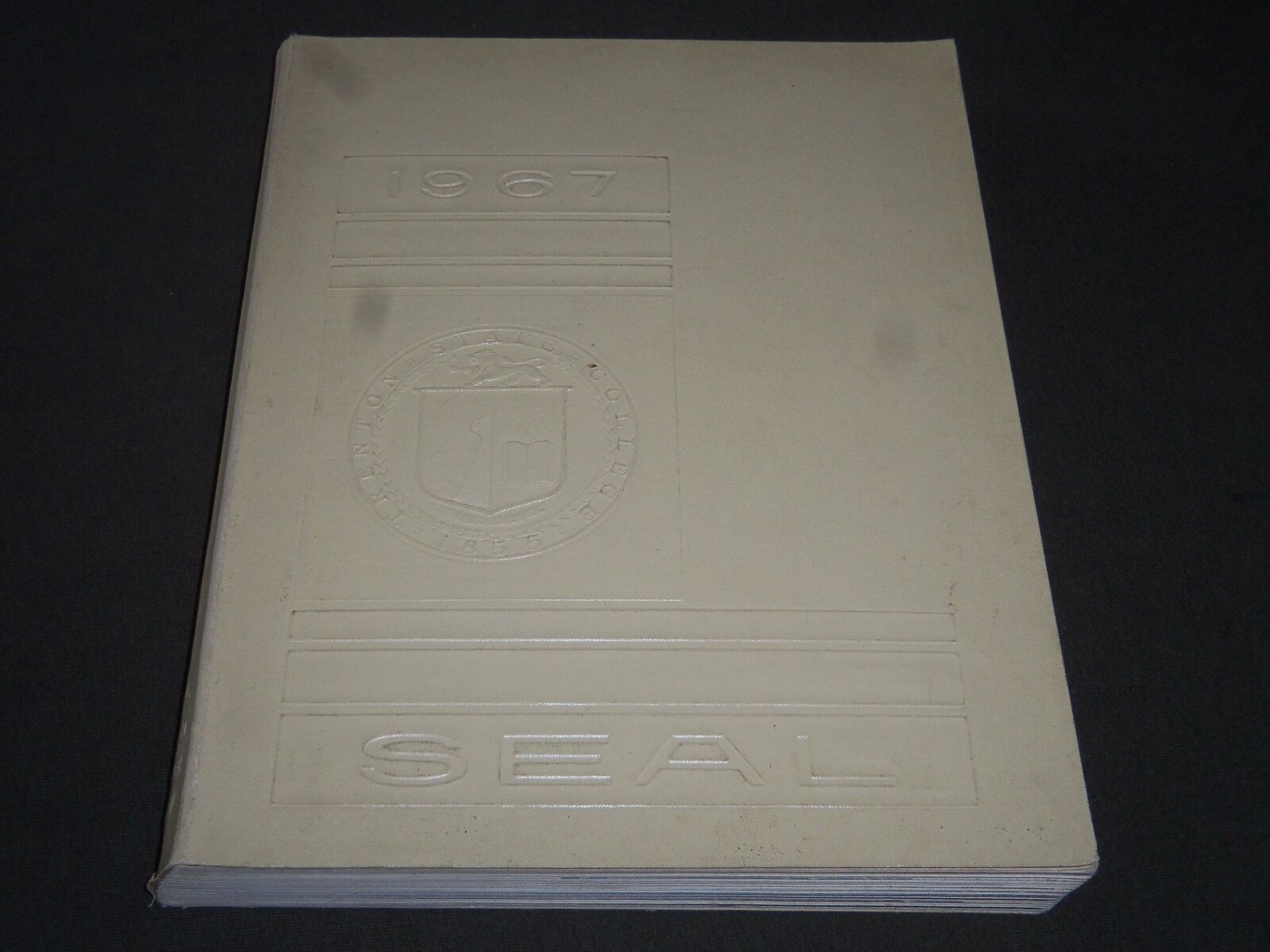 1967 THE SEAL TRENTON STATE COLLEGE YEARBOOK - NEW JERSEY - PHOTOS - YB 1065