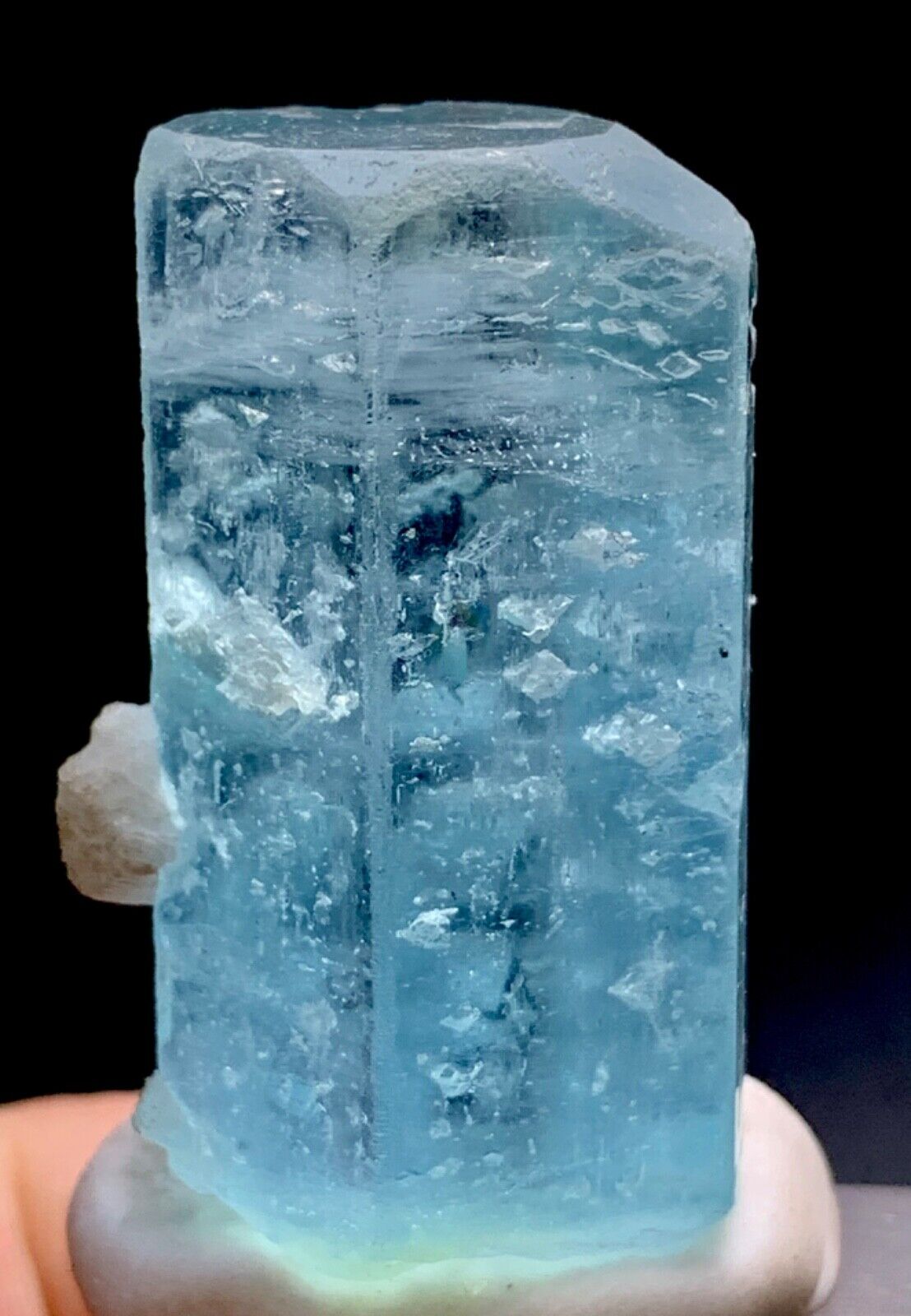 124 Carats Amazing Aquamarine Crystal Specimen From Skardu Pakistan