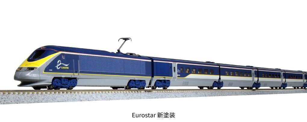 Kato  N Gauge 10-1297 Eurostar TM e300 eurostar NEW Color Basic 8-Car Set Japan