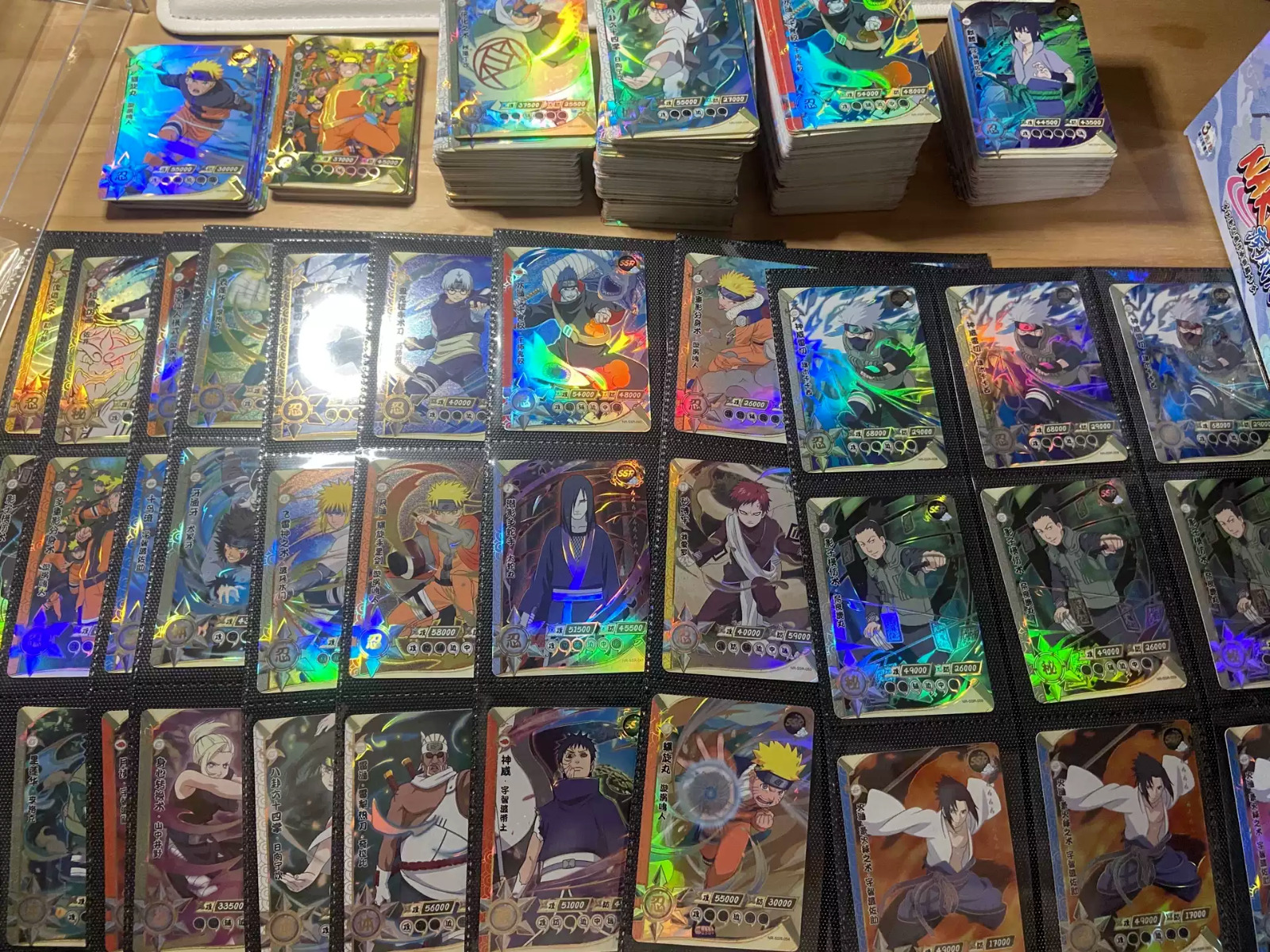 Lot(130) Naruto KAYOU Official Prism Card 'SSR' Complete Set #1-130 (T6 Updated)