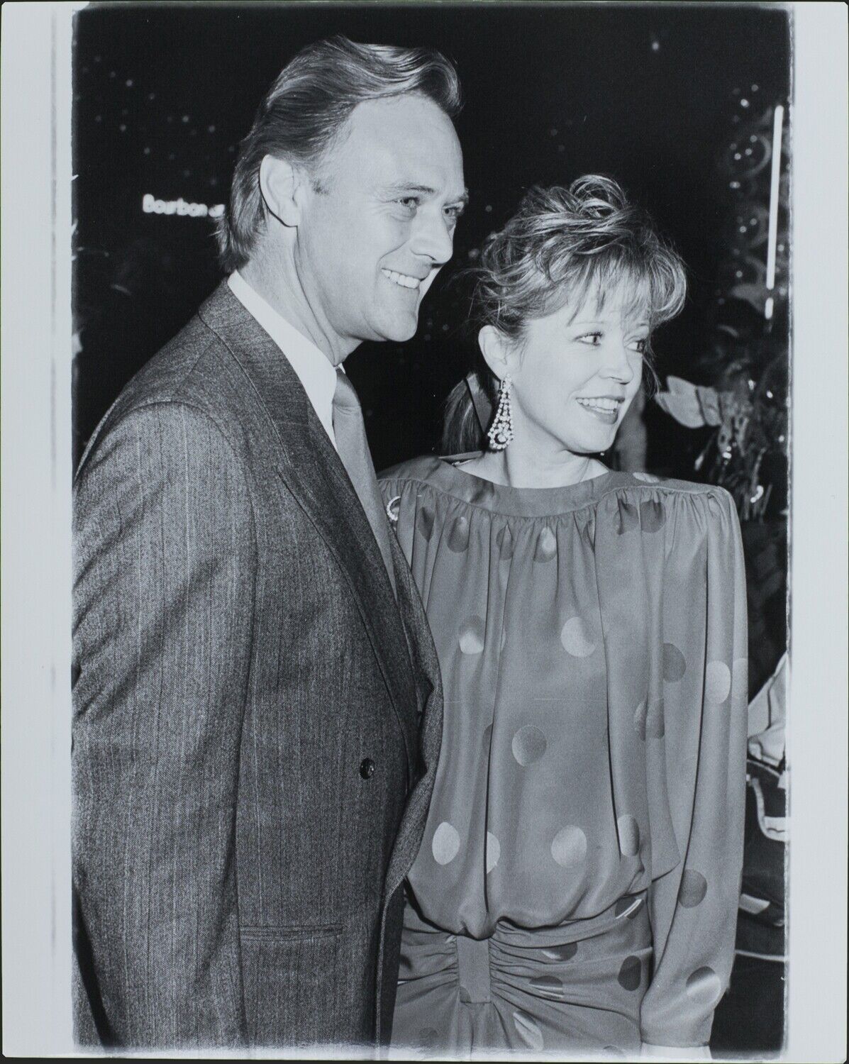 Christopher Cazenove (Stage Actor), Angharad Rees (Welsh Actress) ORIGINAL PHOTO