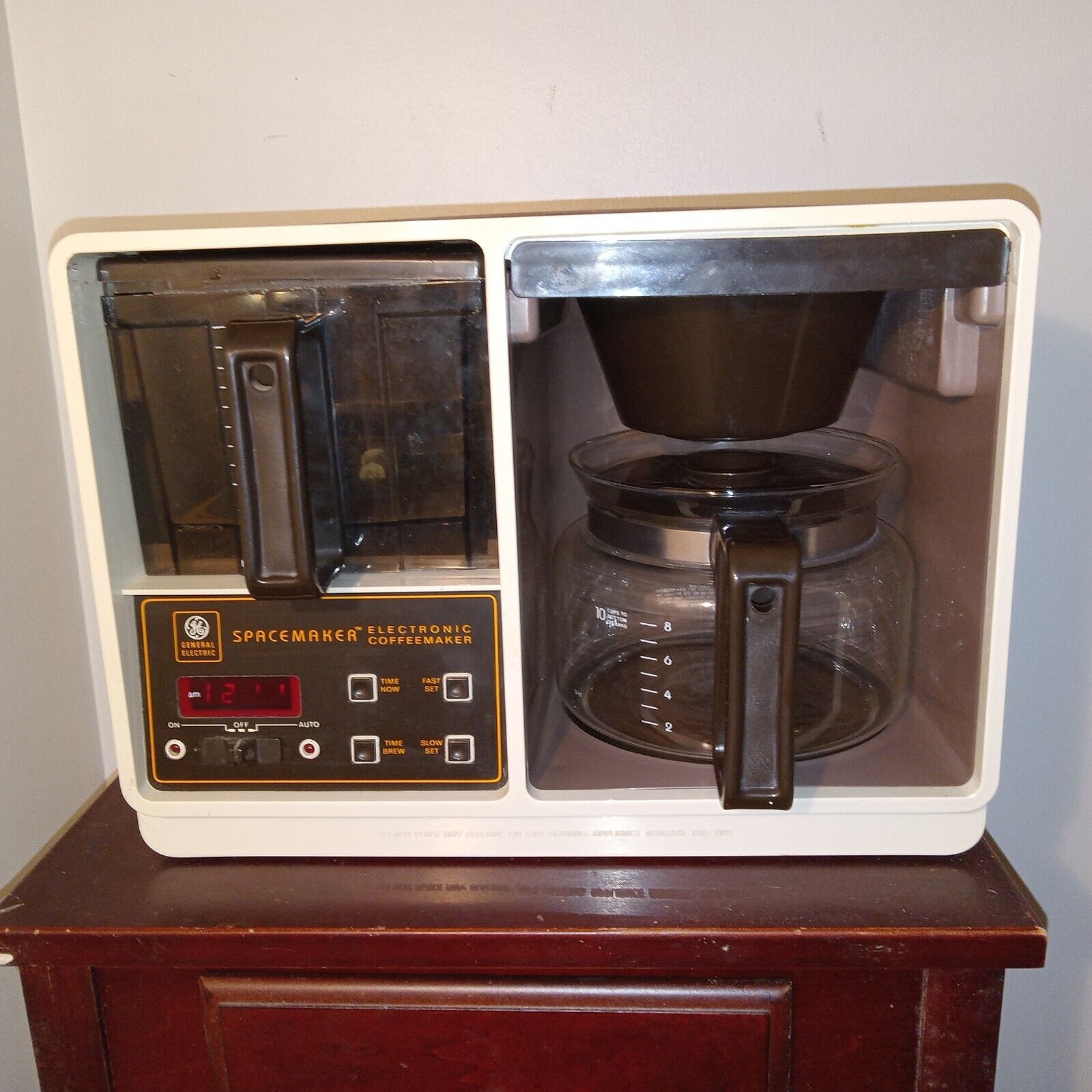 GE SPACEMAKER ELECTRONIC COFFEEMAKER Vintage GENERAL ELECTRIC