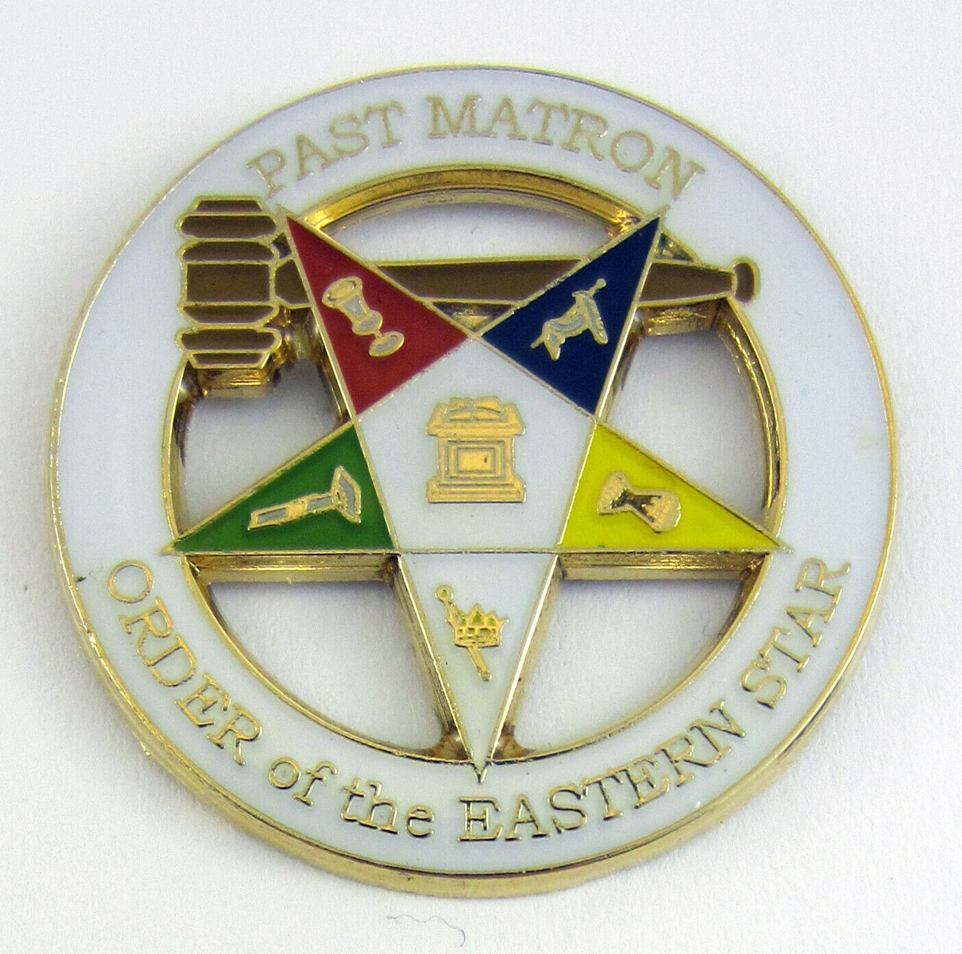 Masonic Order Eastern Star OES Past Matron Lapel Pin Mason (SCA-2052) Freemason