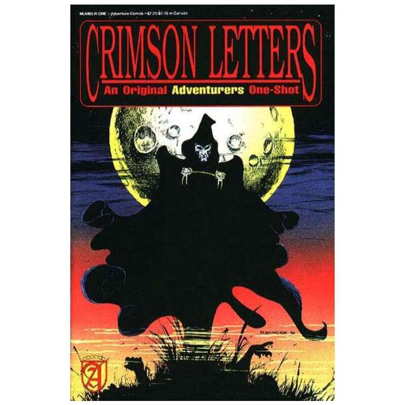 Crimson Letters #1 in Very Fine condition. Adventure comics [i\'