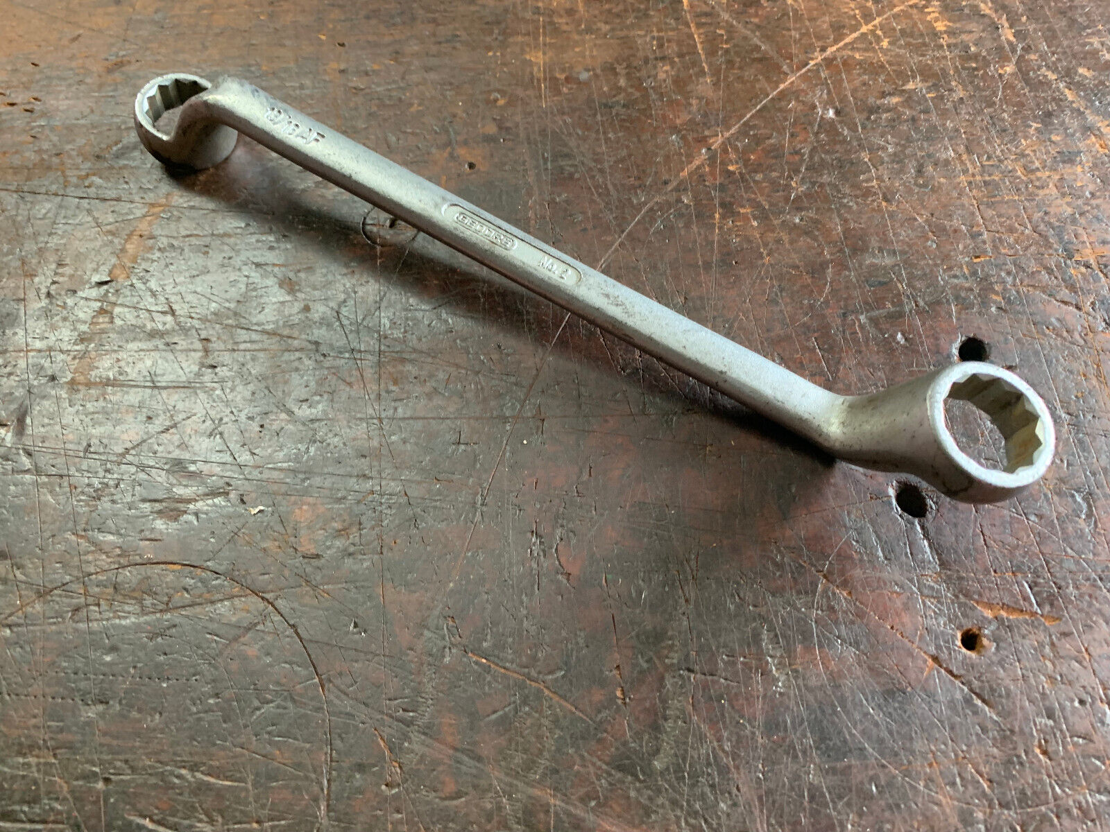 Vintage Gedore Double End Ring Spanner 7/8\