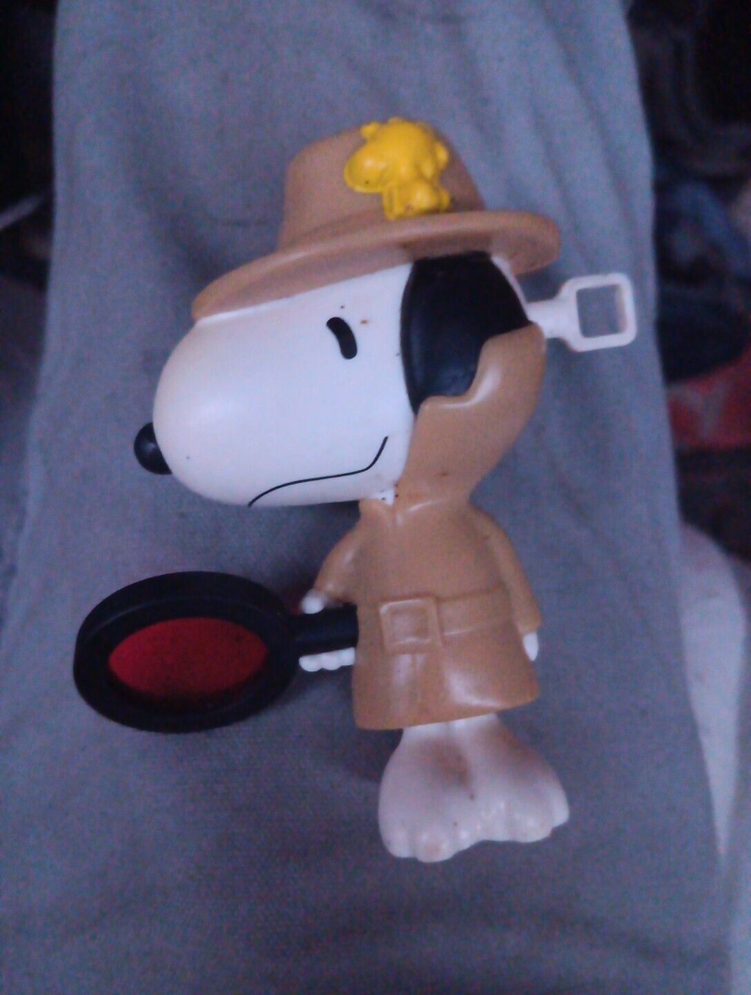 PEANUTS: 2018 DETECTIVE SNOOPY WINDUP MCDONALDS HAPPY MEAL TOY. 6 Figures in set