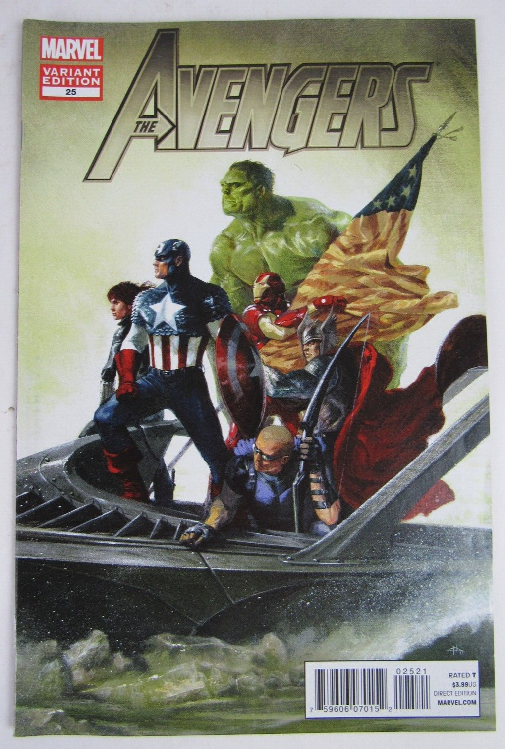 Avengers #25 (2012) Dell\'Otto Variant NM 9.2-9.4 NV409