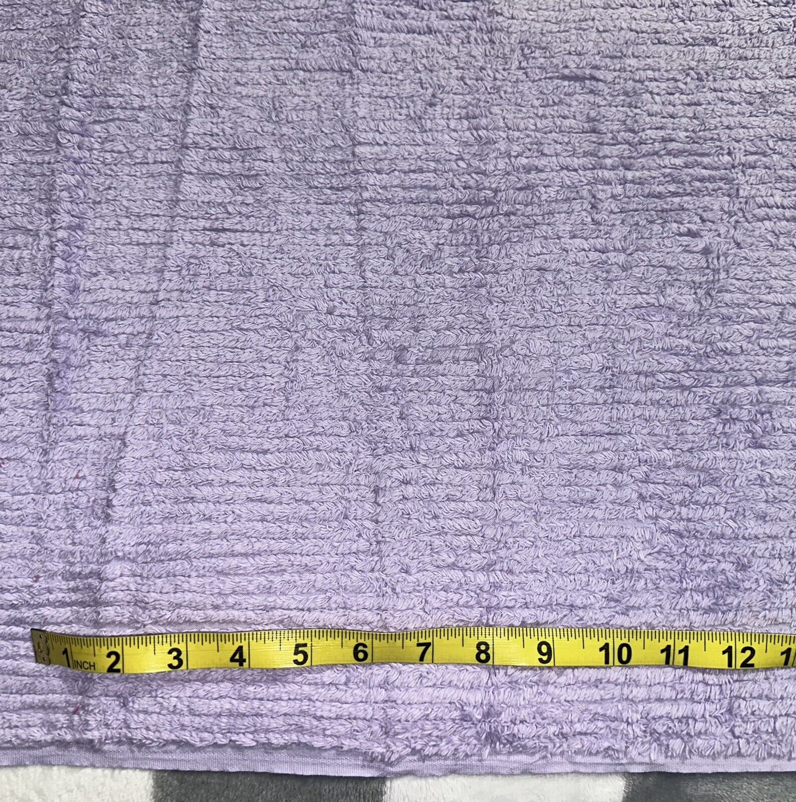 Purple/Lilac/Lavender Chenille Terry  Fabric~60” wide~Cotton~New~Quilt~1.67 Yard