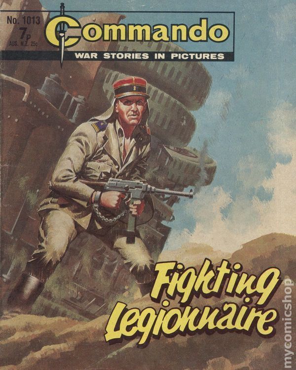 Commando War Stories in Pictures #1013 VG/FN 5.0 1976 Stock Image Low Grade