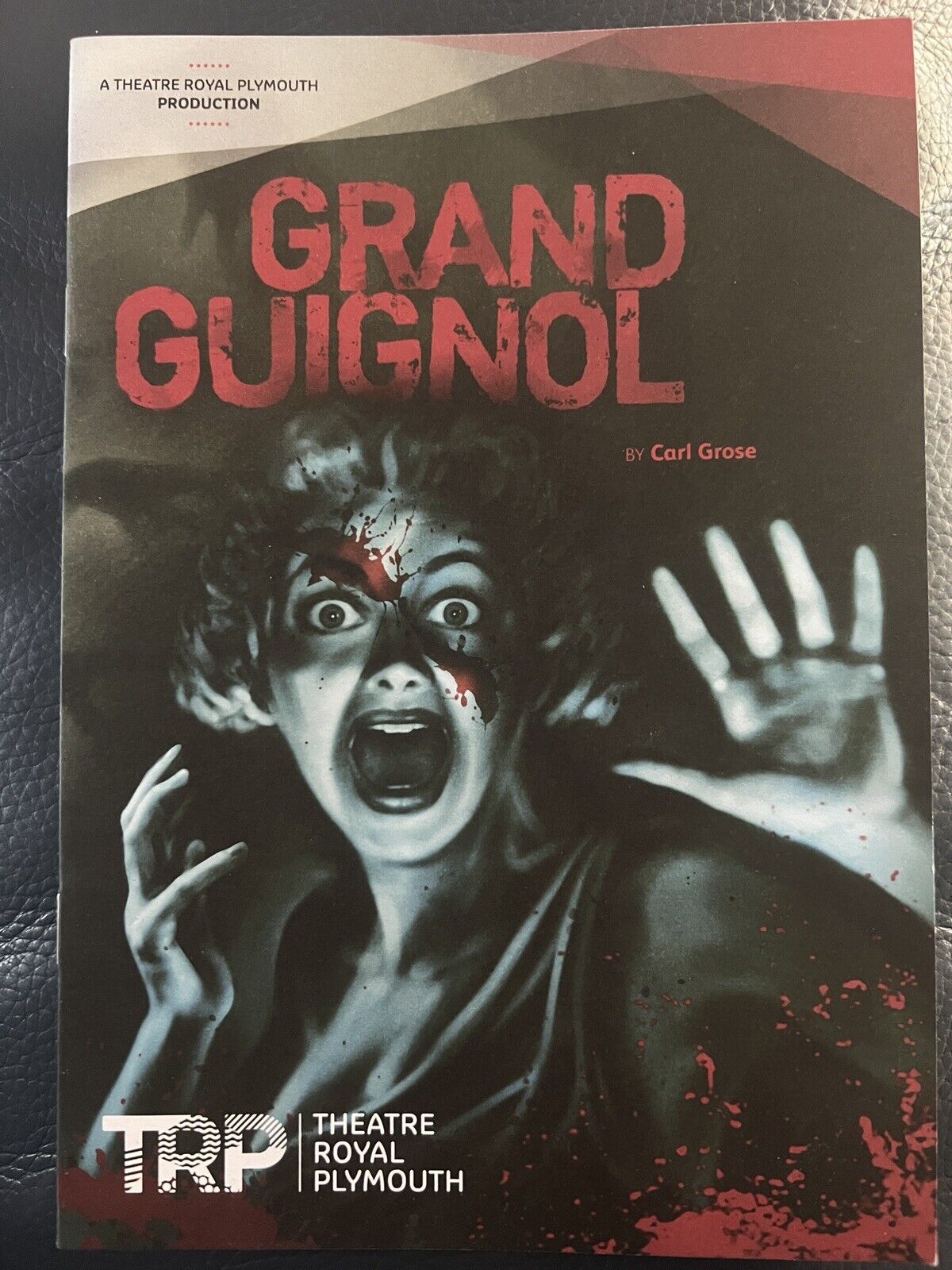 Grand Guignol Theatre Royal Plymouth Programme Carl Grose
