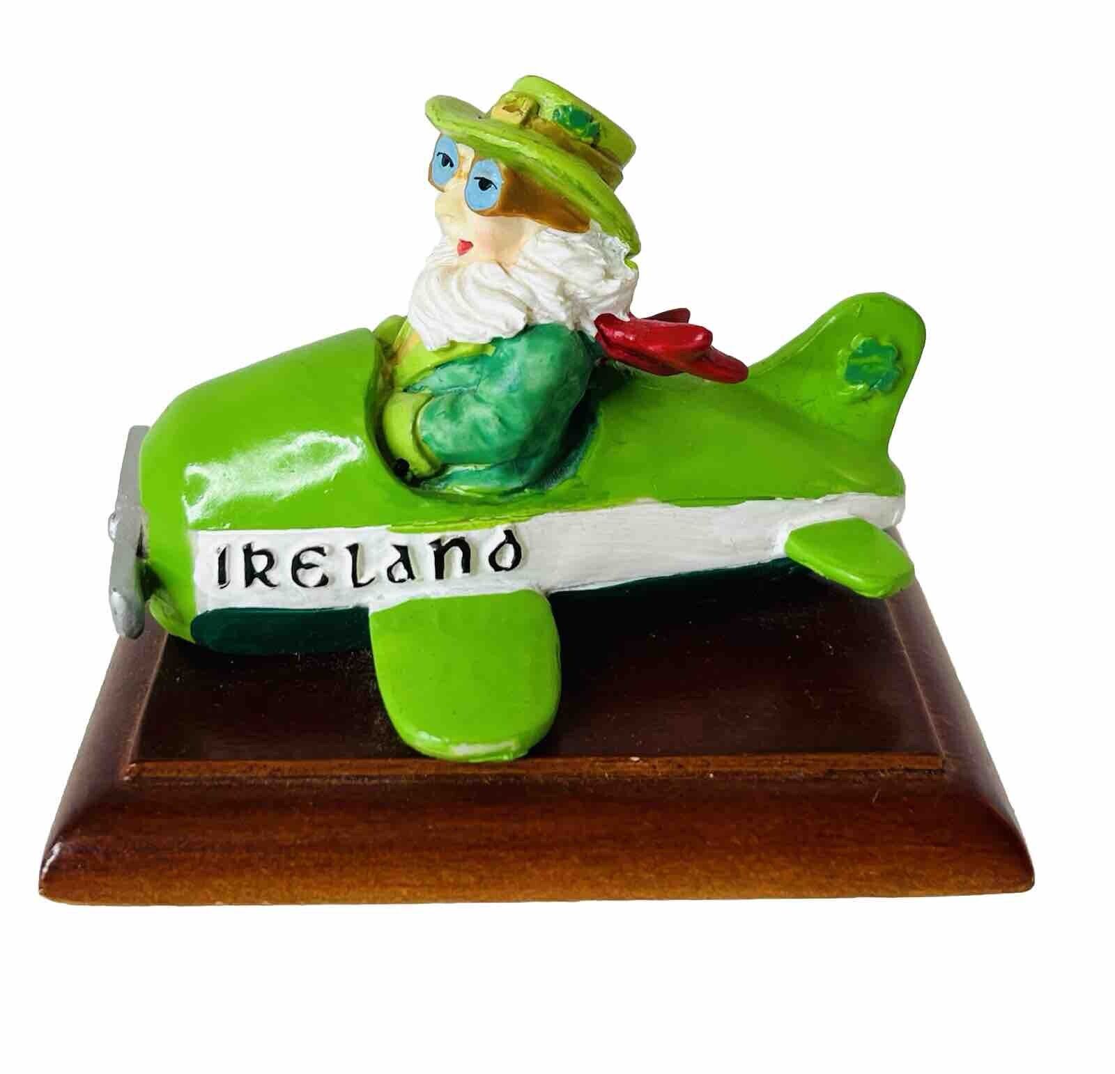 Saint Patrick's Day Decoration Ireland Flying Leprechaun Wooden