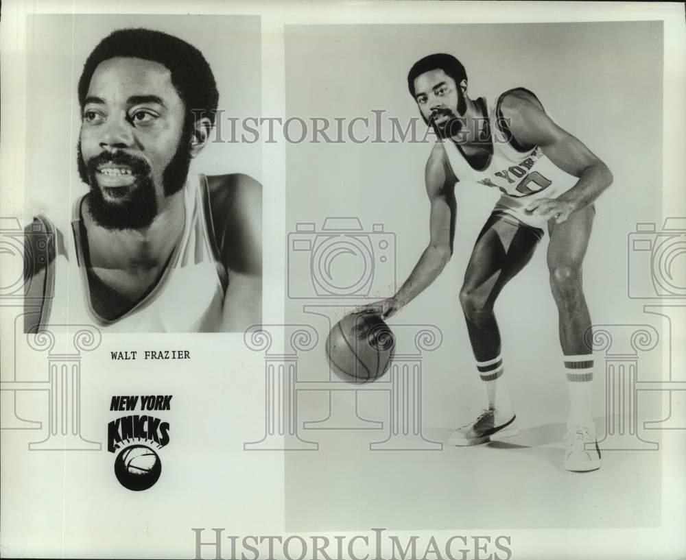 1975 Press Photo New York Knicks basketball player Walt Frazier - nos14112